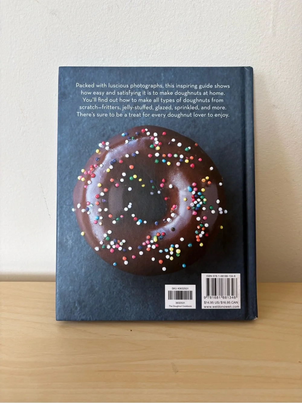 THE DOUGHNUT COOKBOOK Williams Sonoma Test Kitchen Hardcover Book Baking